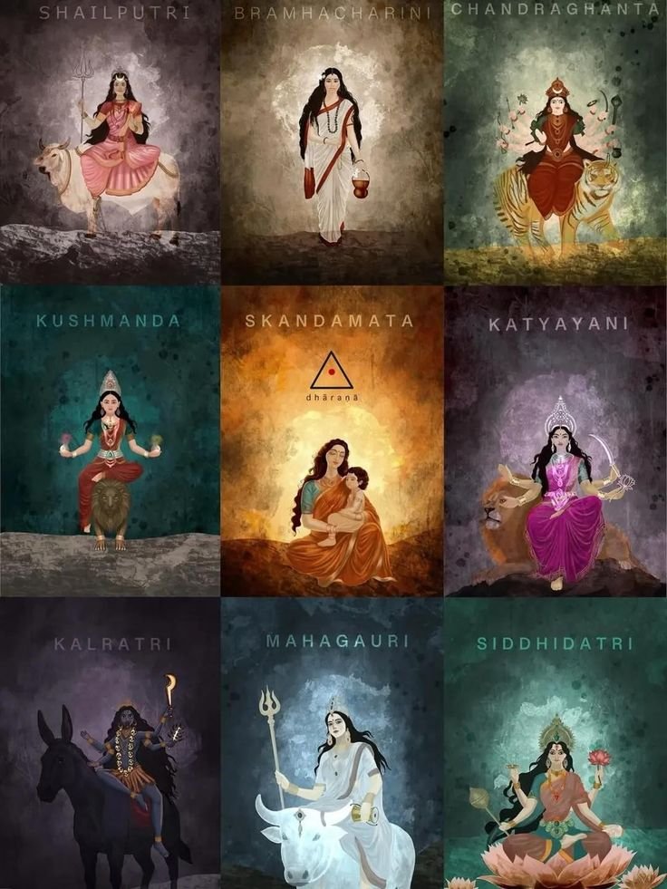 Nine nights, one divine power Nava Durga shines eternal.

चैत्र नवरात्रि की हार्दिक बधाई एवं शुभकामनाएं!