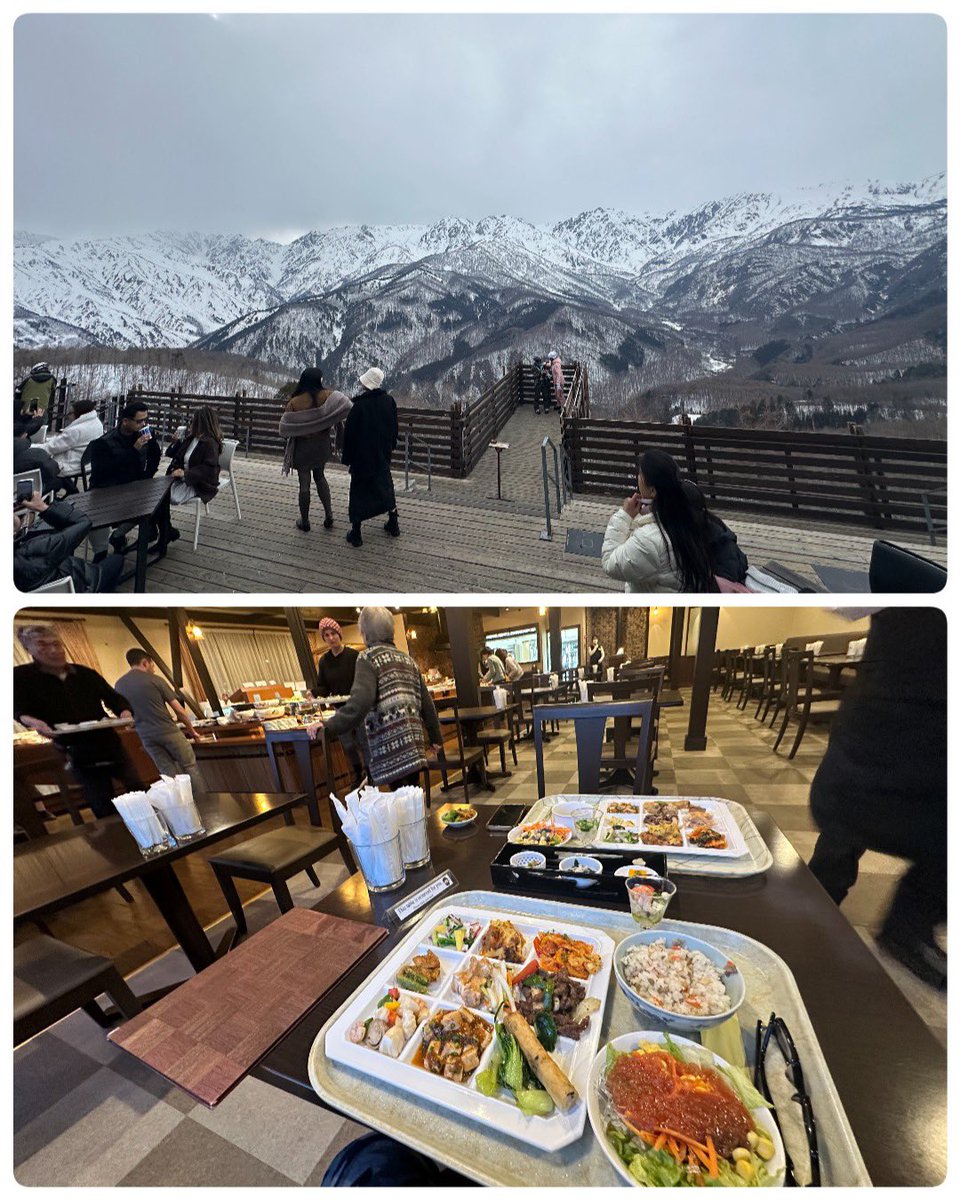 BJ_mt222's tweet photo. 白馬岩岳スノーフィールド
雪が少ないですが
楽しめました♪
夕食は
ホテル白馬の
ブュッフェ🍴
美味しく頂きました♪ https://t.co/ZT9fqw2uo6
