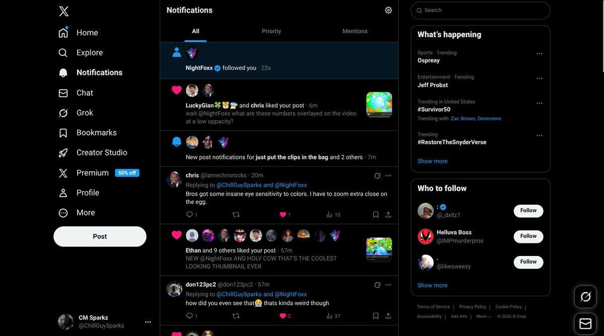 CM Sparkz tweet media