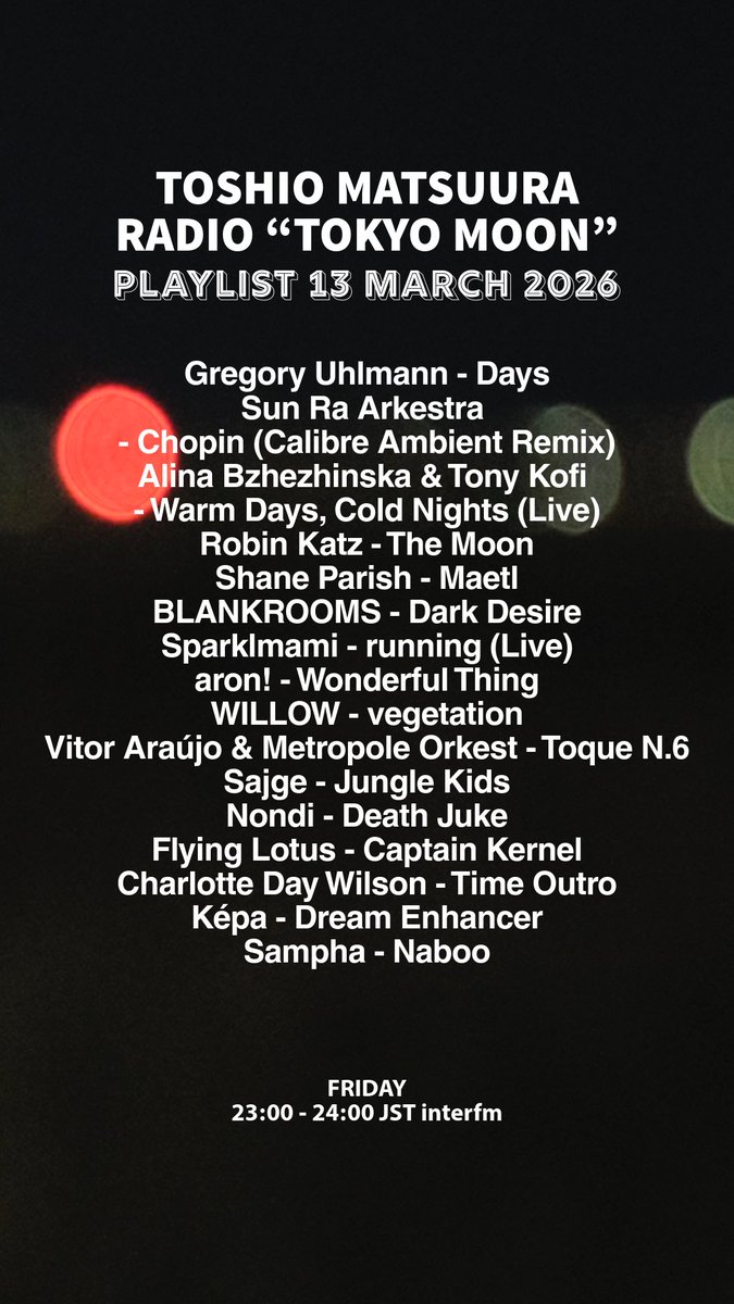 TOSHIO MATSUURA™ 松浦俊夫 tweet media