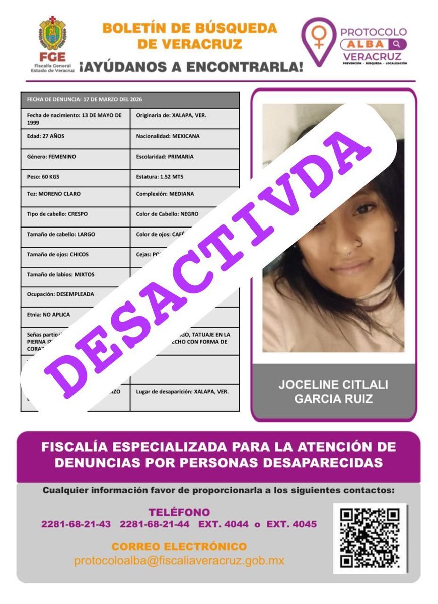 Protocolo Alba Fiscalía Veracruz tweet media