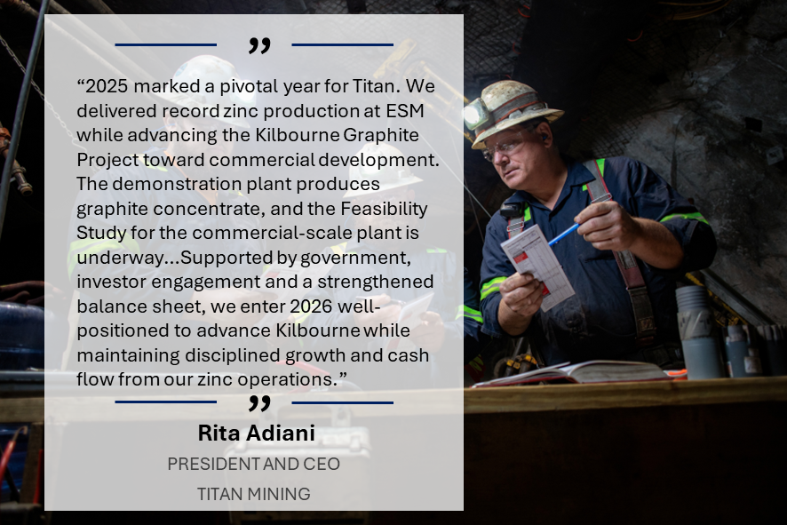 Titan Mining Corporation tweet media