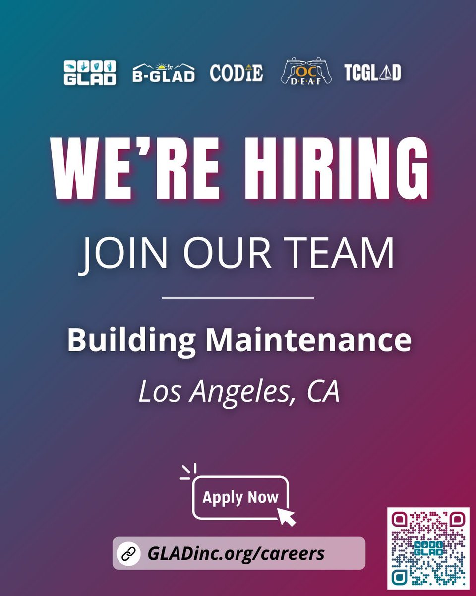 Greater Los Angeles Agency on Deafness (GLAD) tweet media