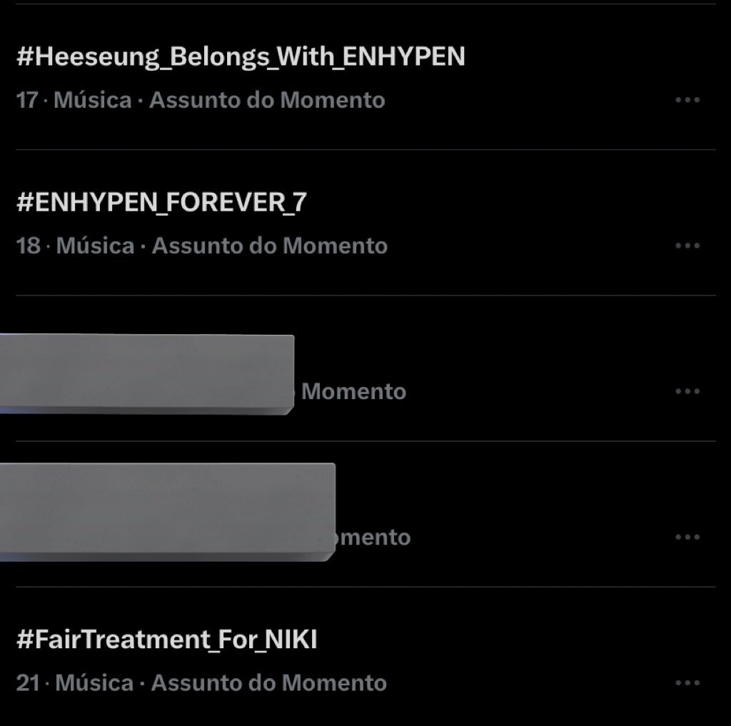 estamos caindo‼️ não desanimem, continuem com as tags!

BE:LIFT, stop limiting ENHYPEN’s success while profiting from their work.
#ENHYPEN_FOREVER_7
#FairTreatment_For_NIKI
#Heeseung_Belongs_With_ENHYPEN
#BOYCOTT_HYBE_BELIFT