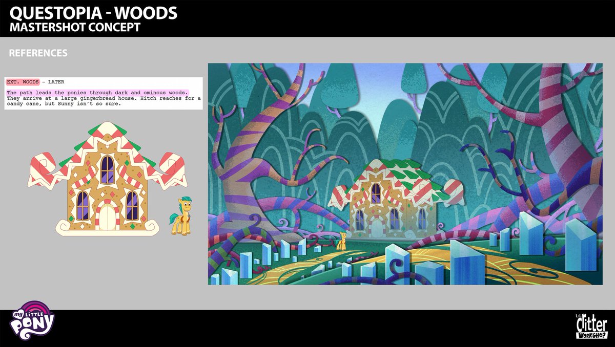 MLPG524092021's tweet photo. Concept arts of TYT episode "Buried In A Good Book" part 17.
#mylittlepony #mlpg5 #mlptellyourtale #mlptyt #hitchtrailblazer #conceptart #concept #mlpofficial #leak https://t.co/pDsiyN5m8W