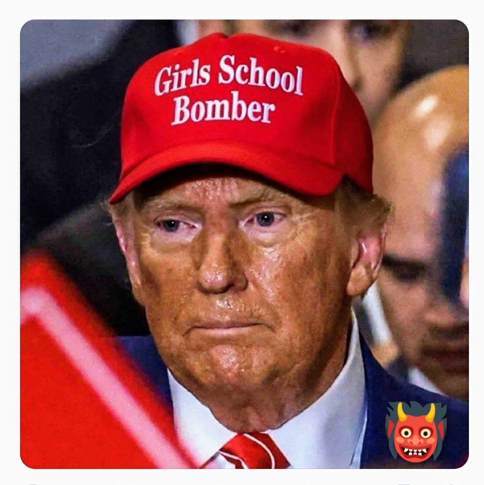 NatalieMonarrez's tweet photo. @washingtonpost #ArrestTrump #crimesagainsthumanity #illegalwars #invasions #warcriminal https://t.co/LsqE28YMYA