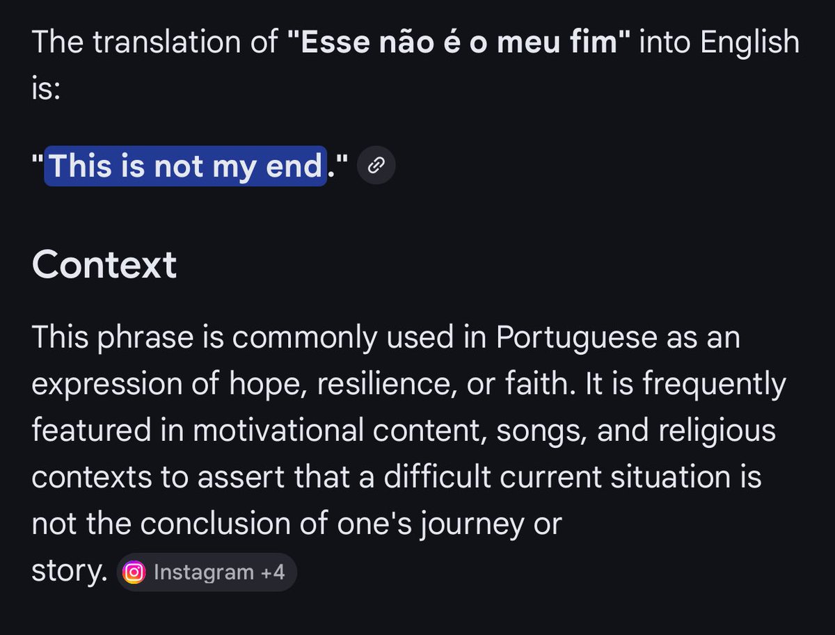 vreemv_'s tweet photo. “Esse Não É Meu Fim” https://t.co/vbrIDwHe0e