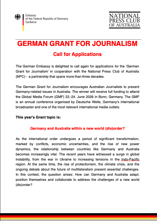 German Embassy AUS tweet media