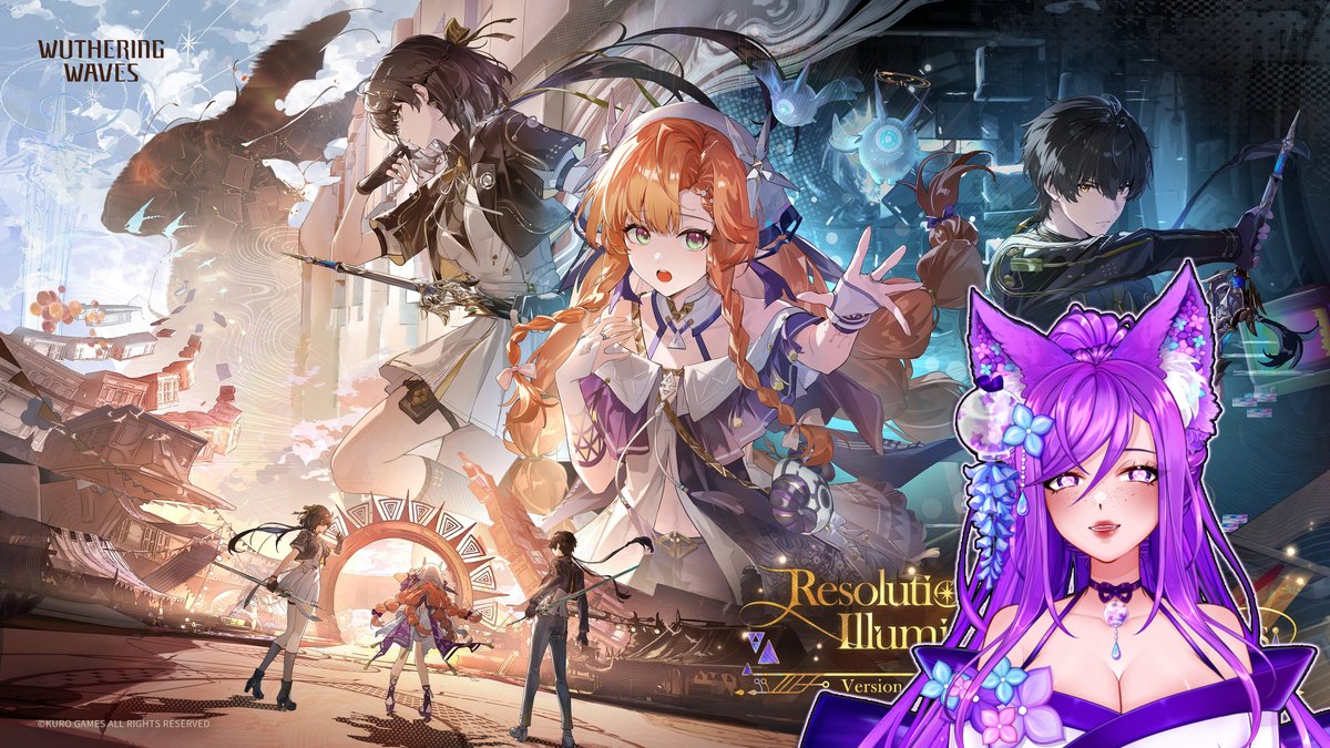 Ariella Darling 💜🌸 Kitsune Vtuber tweet media