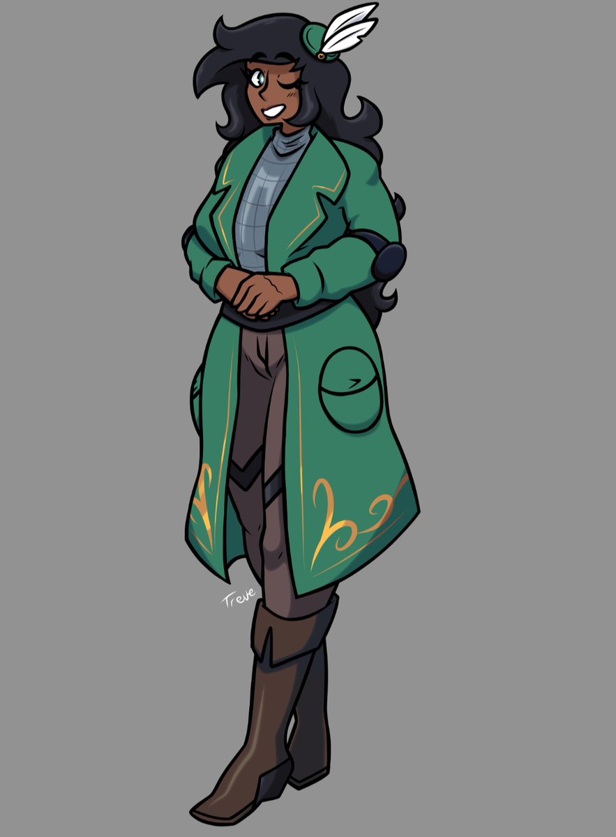 Finally gave Symthea a proper render n outfit ✨