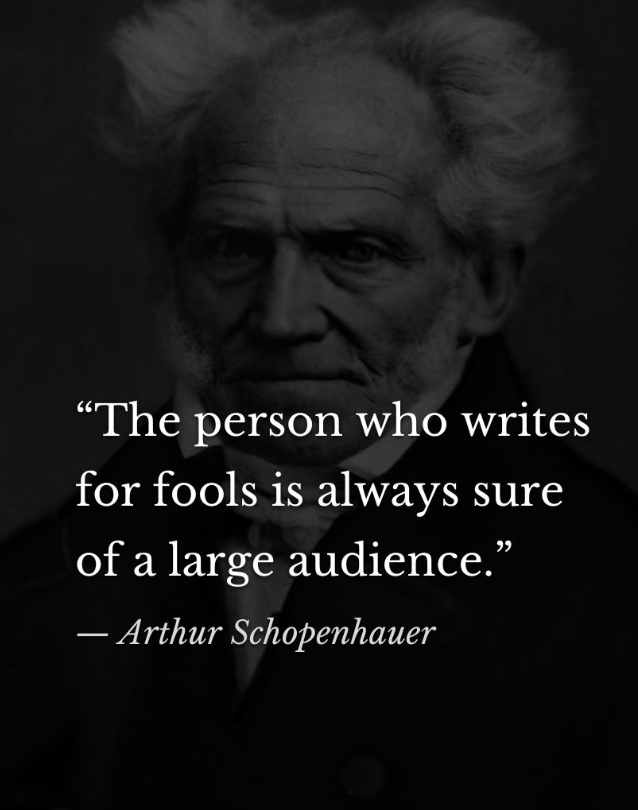 Arthur Schopenhauer tweet media