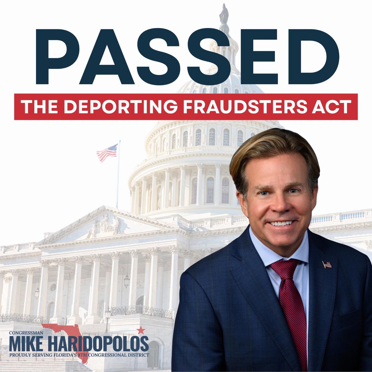 Congressman Mike Haridopolos tweet media