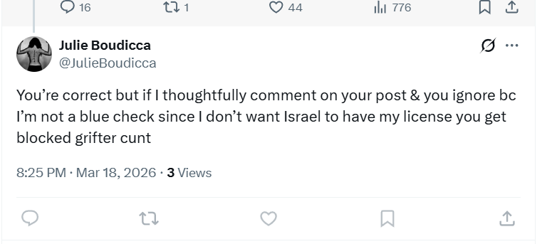 Disaffected tweet media