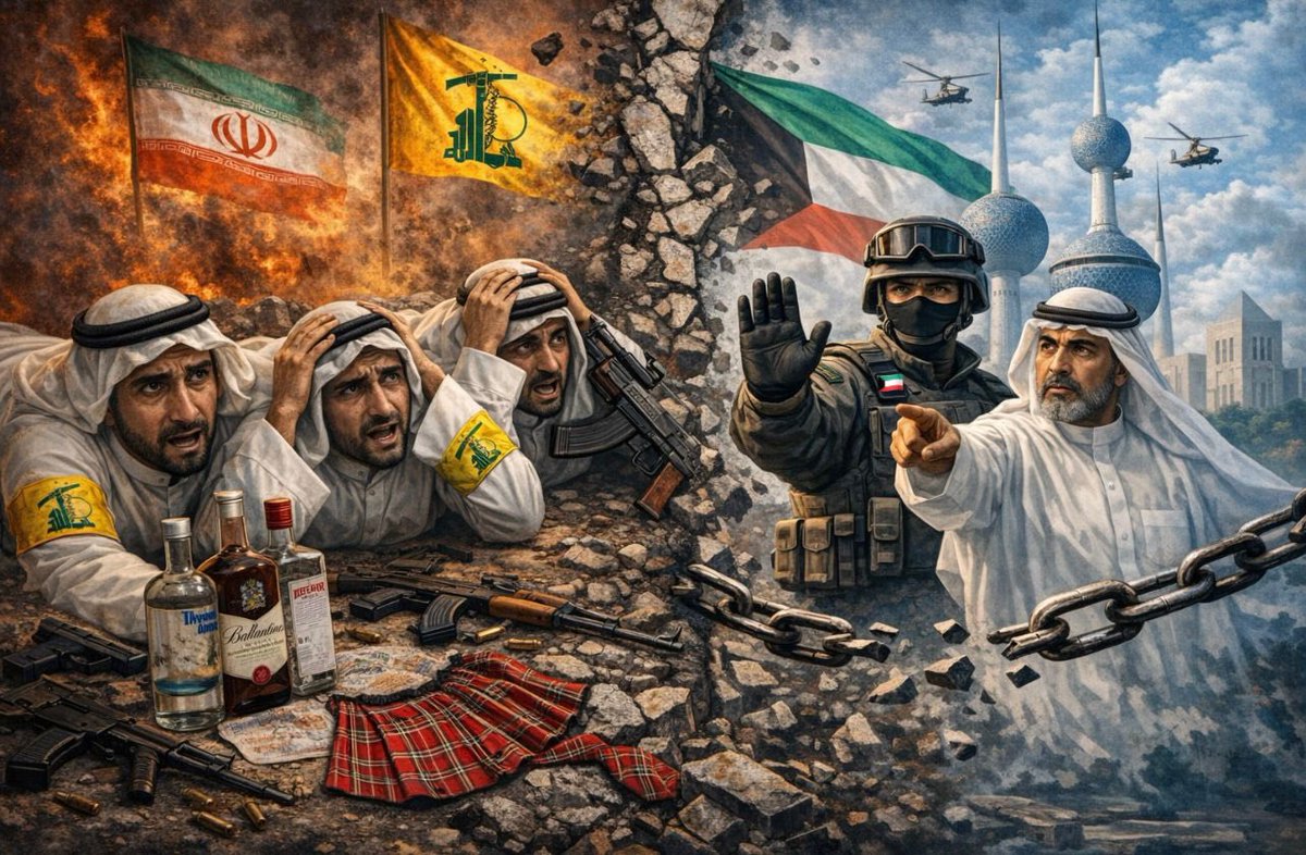 حلّ المجلس
لا يعني نسيان إصطفاف البعض مع إيران

نتمنى رصد كل نائب سابق جعل من قبة البرلمان متراساً للدفاع عن إيران و خلية العبدلي الإرهابية

كذلك يجب مراجعة كل واسطاتهم في التعيينات وتزكياتهم ومساوماتهم السابقة فقد تم تعيين الكثير ممن يحملون نفس توجههم وفكرهم وبعض هؤلاء الآن
