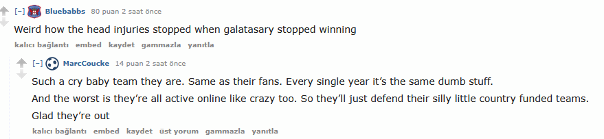 Gs'nin oyna(ma)dığı futboldan ötürü gördüğü tepki hoşuma gidiyor maalesef
