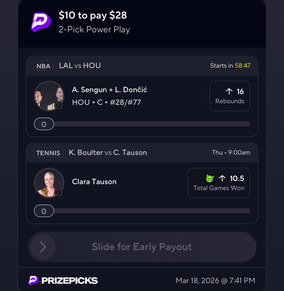 CRAZY BETS tweet media