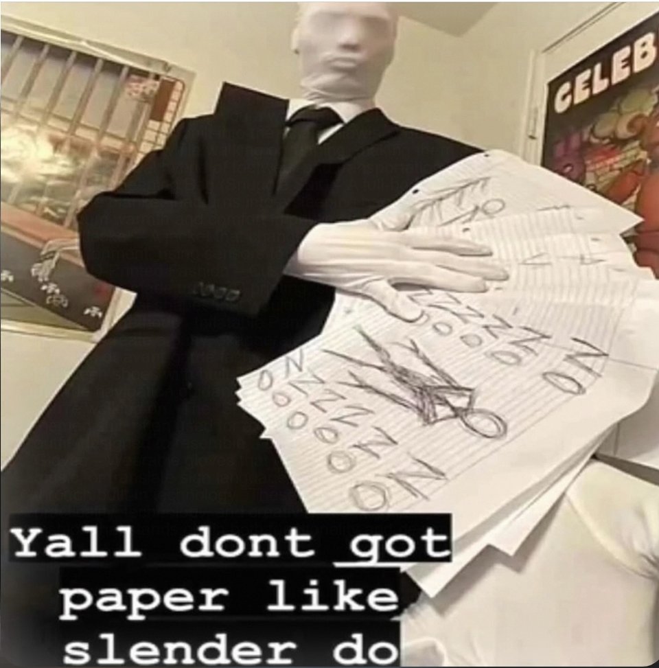 Slenderman tweet media