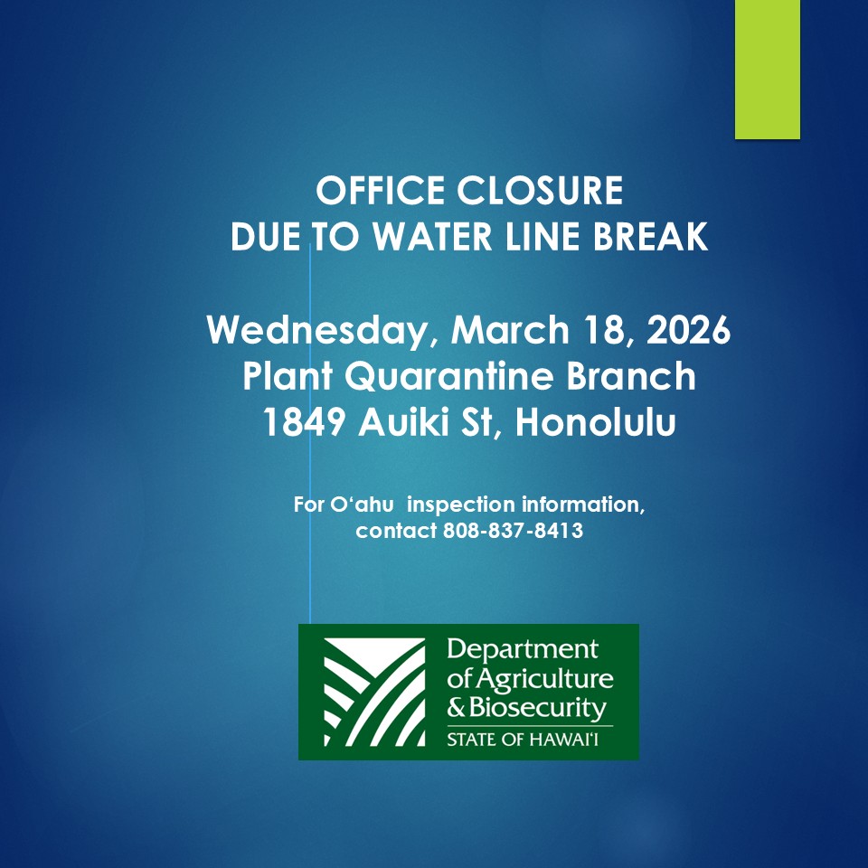 Department of Agriculture and Biosecurity tweet media