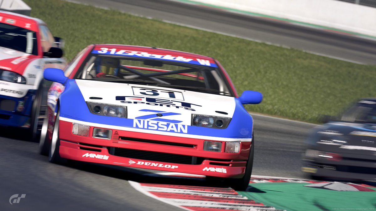 tk31_gt7's tweet photo. 9sTCカタルーニャスプリントレース結果
Cグループから参戦しました！相方のhiroくんは事情により参加できませんでしたが、彼の分も背負ってなんと2位に入る事ができました！
今週は鈴鹿耐久なので、気を引き締めて出陣します！
 #グランツーリスモ7   #Z32 #9sTC https://t.co/oLJt2EuA4r