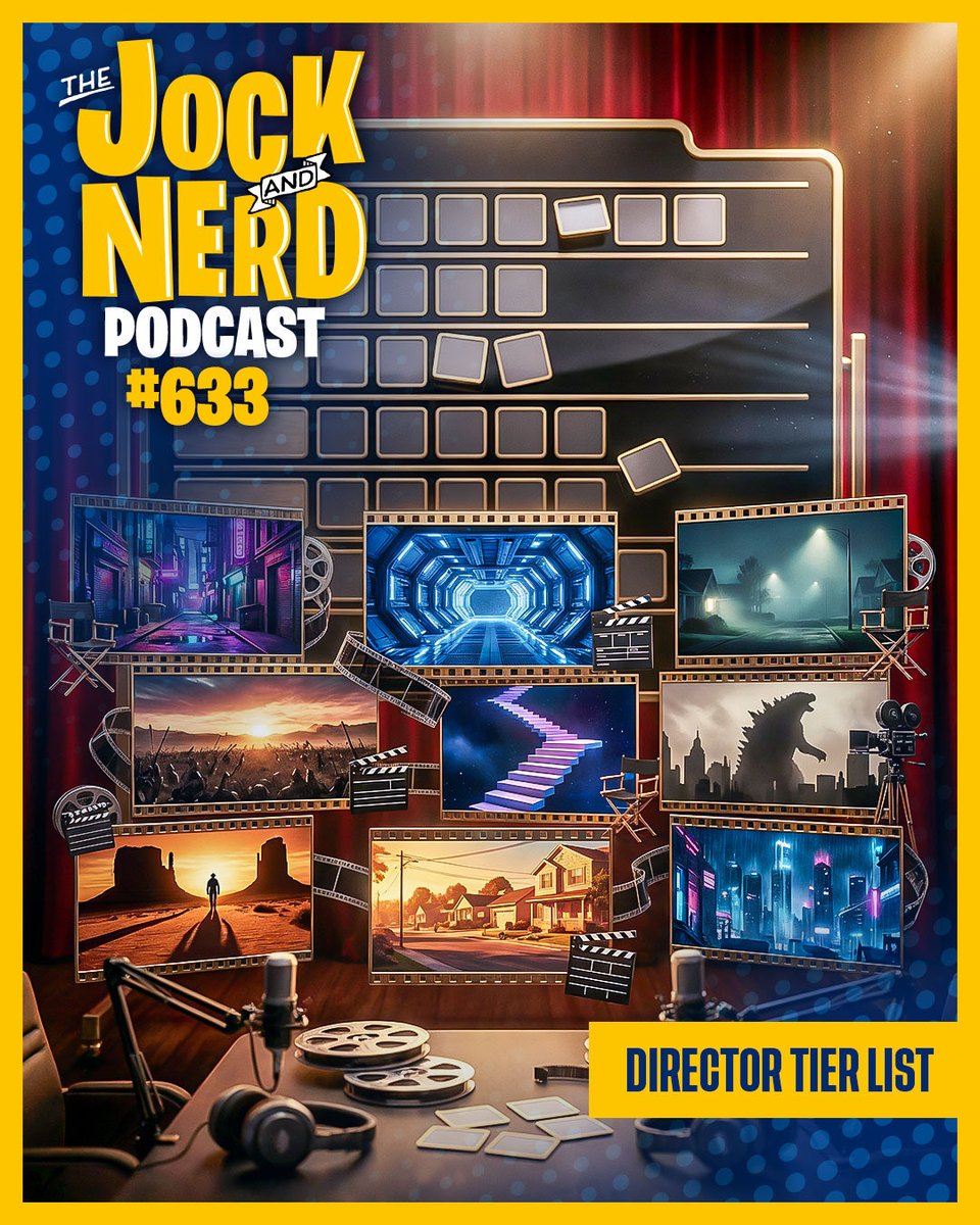 jockandnerdcast's tweet image. New episode! 🎙️
We recap the 98th Oscars and rank legendary filmmakers in our Director Tier List — from Spielberg and Scorsese to Nolan and Villeneuve.
🎧 Listen now
Jockandnerd.com/links
#Oscars #MoviePodcast #Directors