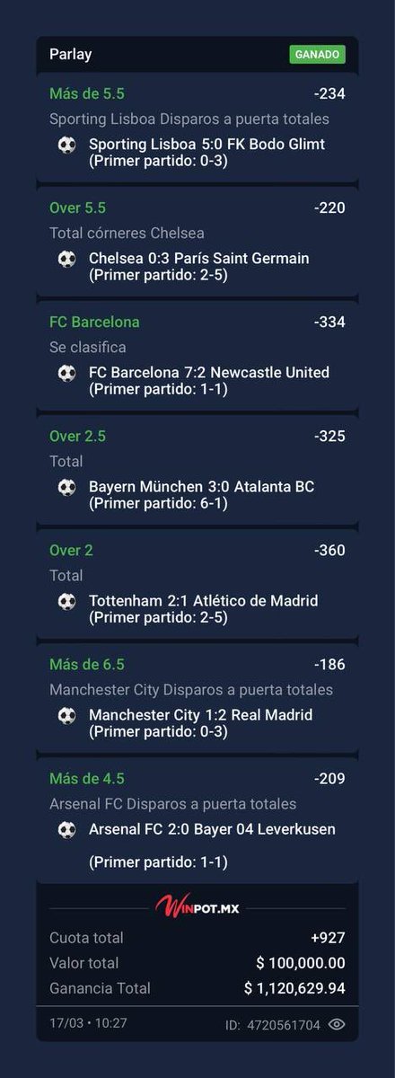 toritoapuestas's tweet photo. Van $3,900 entre todos los RT, hermanos 💸🔥
Gracias por su apoyo 🙌

Los que gusten ingresar a la Toritoneta, manden DM, hermanos 
 Premuin ⬇️⬇️
https://t.co/jq2I4ZhU5c

En la Toroneta ya ganamos 4 Bombas Millonarias: $3,900,000 pesos 🔥💰 ¡Una total locura lo de este mes!

Gracias a todos los que apoyan y a los que confían en la Toritoneta, hermanos 🙌🐂