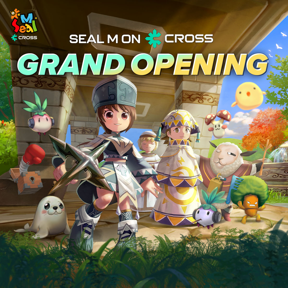 Seal M on CROSS tweet media