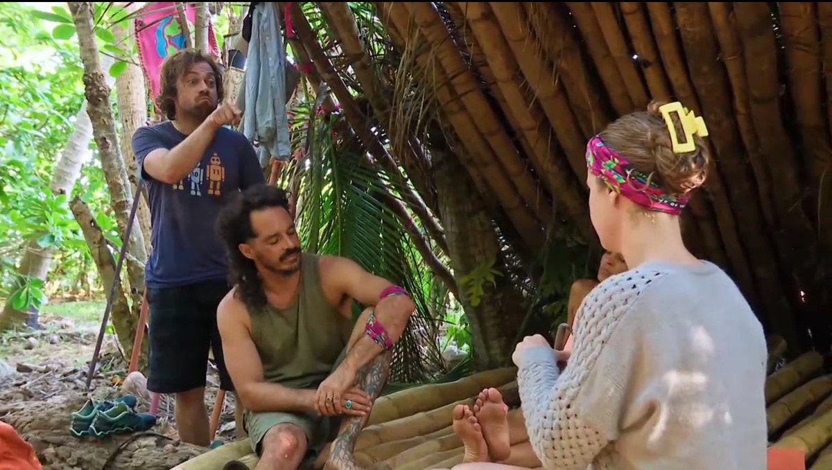 The death stare 😂😂
 #Survivor #Survivor50