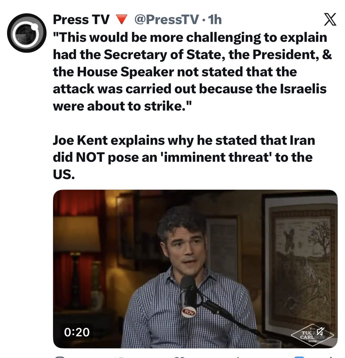 You know you’re a traitor when, in the middle of a war with Iran, that same regime’s media is featuring you.