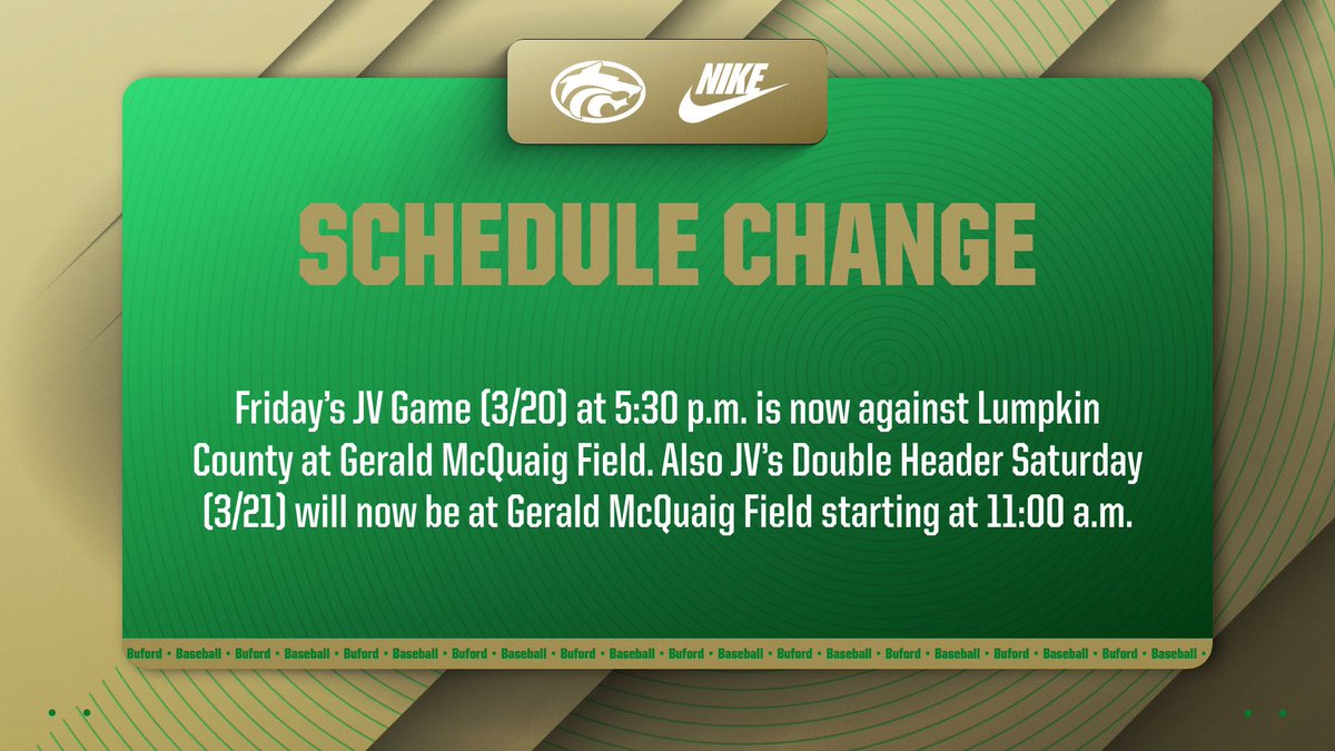 Buford HS Baseball tweet media