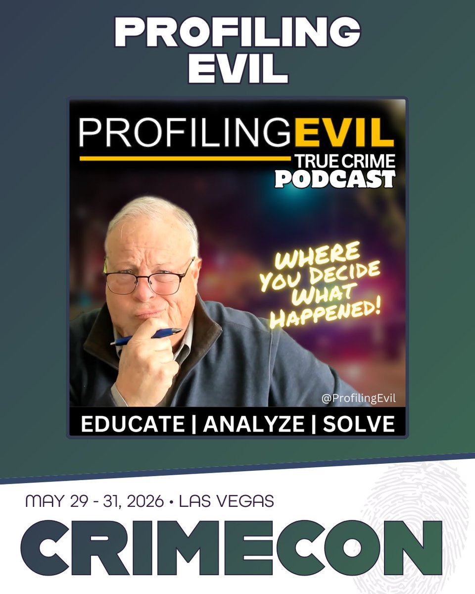 CrimeCon tweet media