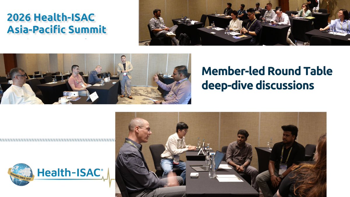 Health-ISAC tweet media