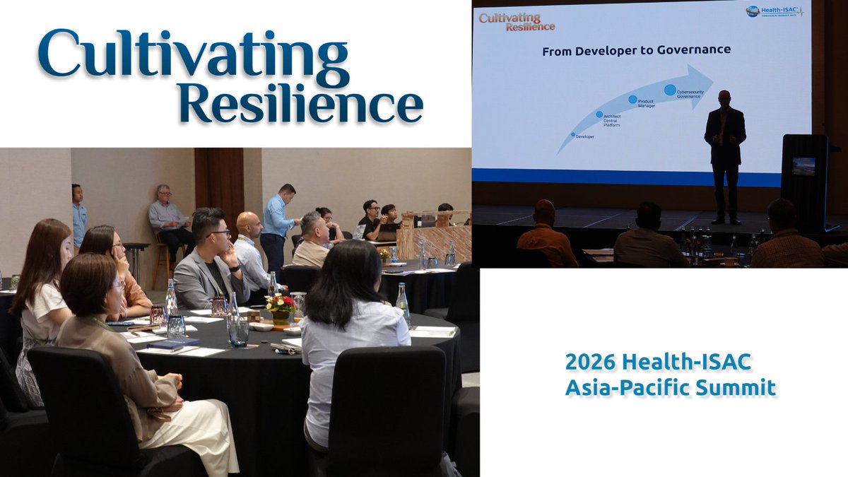 Health-ISAC tweet media