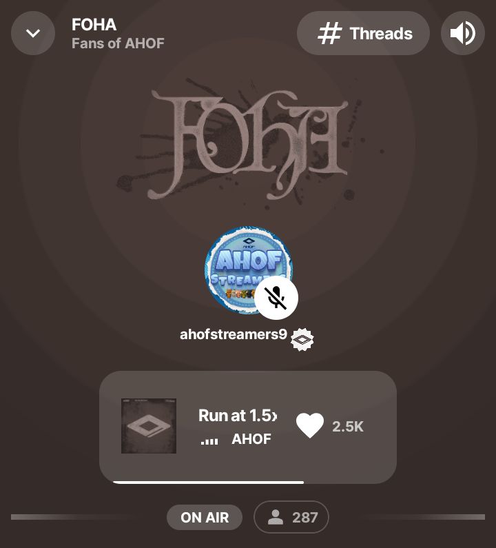 AHOF STREAMERS tweet media