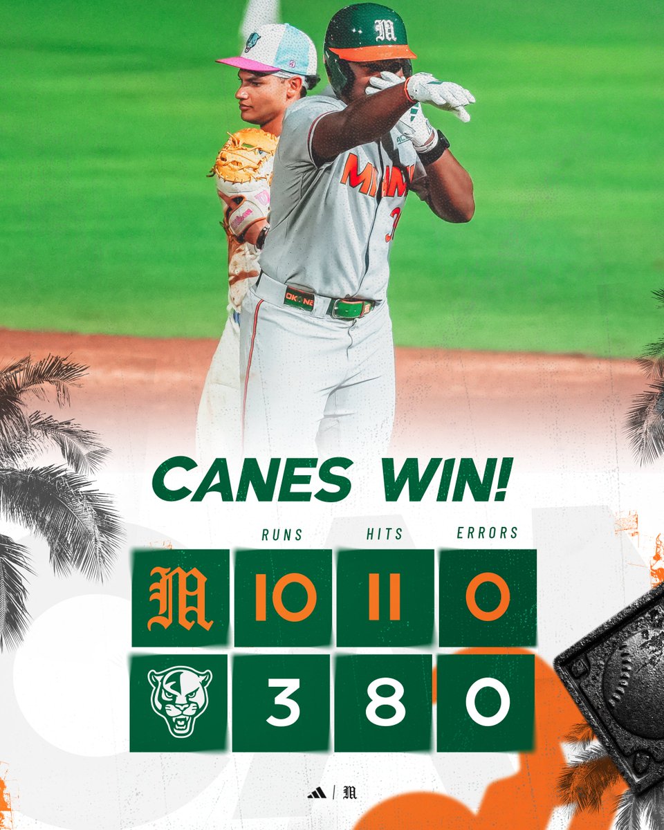 Miami Hurricanes Baseball tweet media