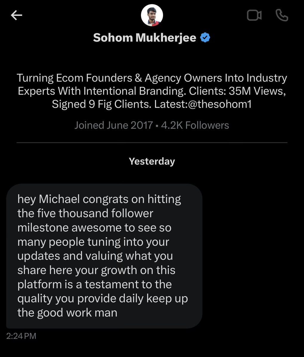 Michael B. Oxlong IV tweet media