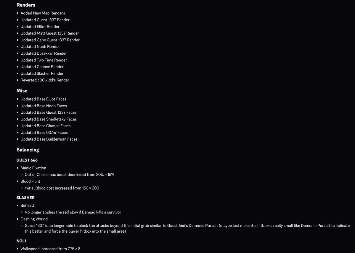 Forsaken News tweet media