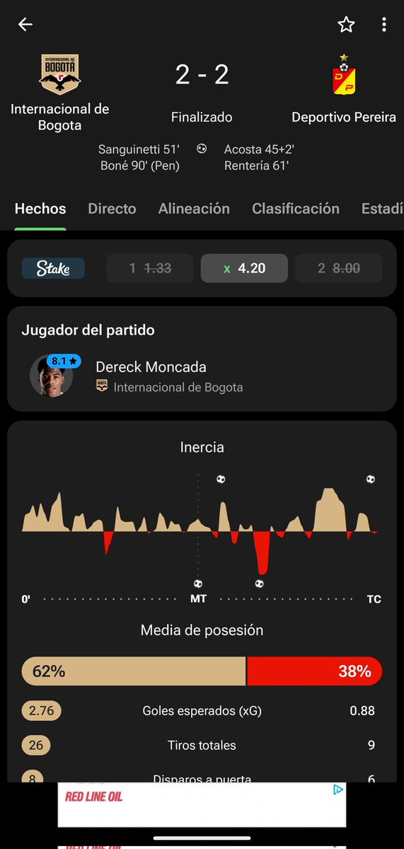 Sino anota, da asistencia y jugador del partido. 

Nuestro muchacho 👏🏻😏