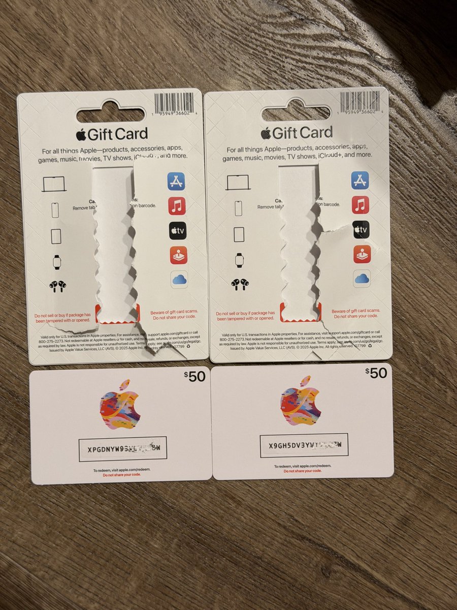 blclionkth's tweet photo. @AskTarget Your Glendale, CA location has fraudulent gift cards on sale! https://t.co/yCn1NllYEn