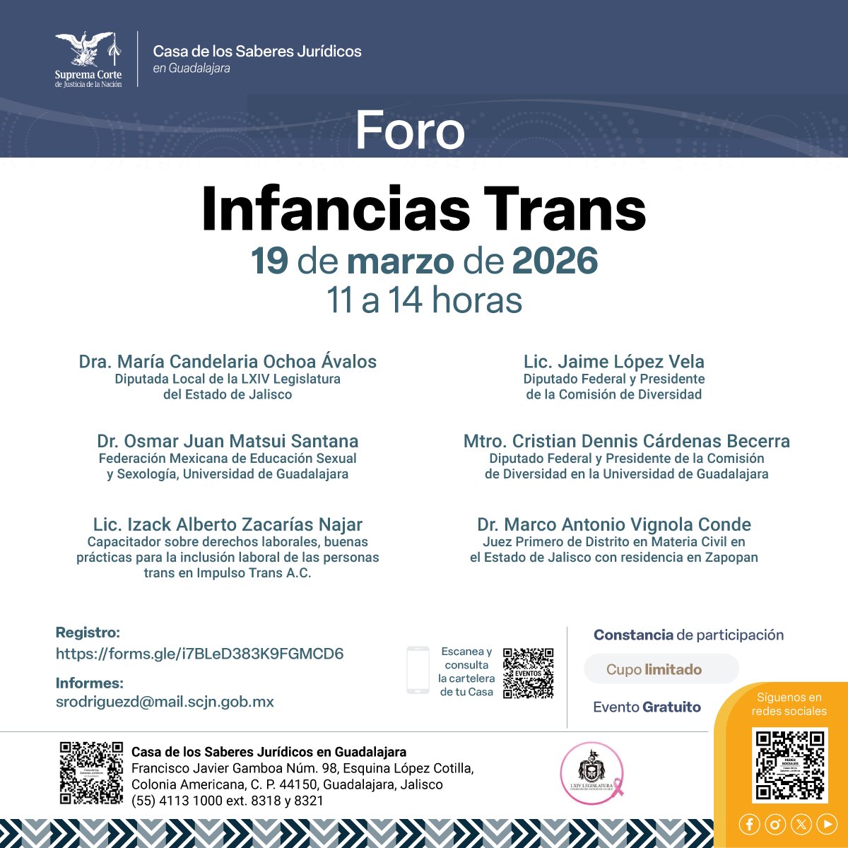 Casas de los Saberes Jurídicos, SCJN tweet media