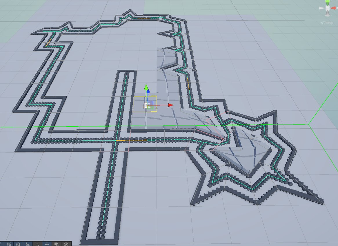 stolaswhisper's tweet photo. As I am in the process of redoing my road building, here it is with the mesh deformation for buildings. 
I will be having different road types, but I have to manually setup all the possible combinations for it to make the transitions extra smooth, this way I can see better🙂 https://t.co/gtqm07MVJu