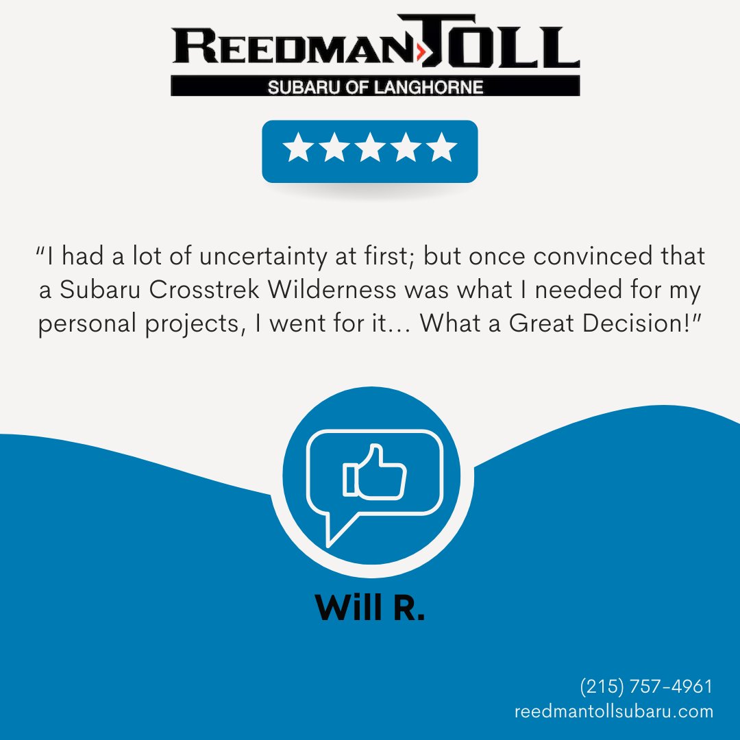Reedman-Toll Subaru tweet media