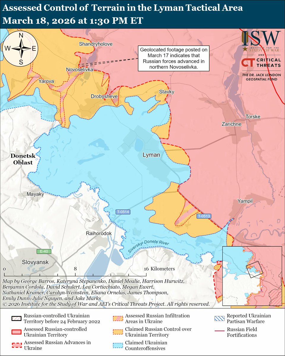 Institute for the Study of War tweet media