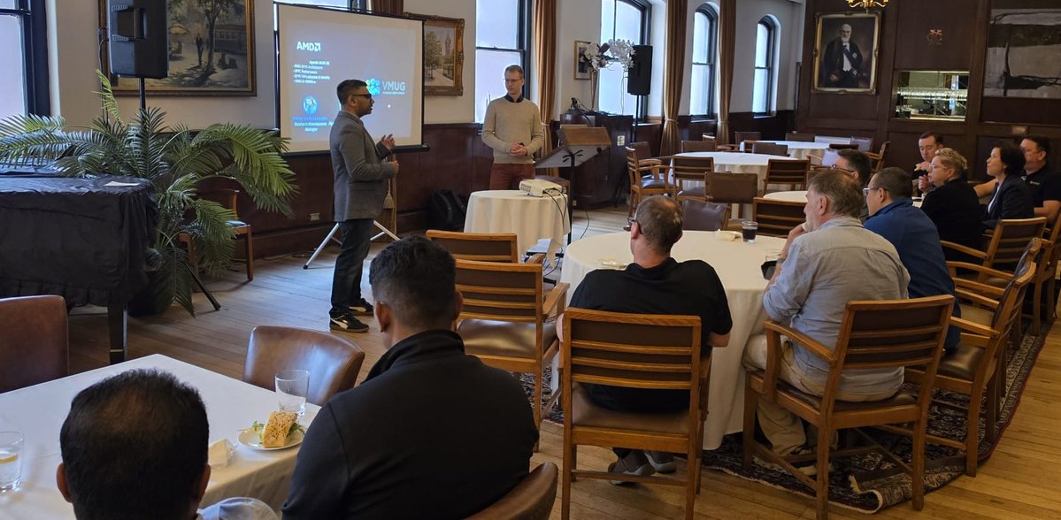 Melbourne VMUG tweet media