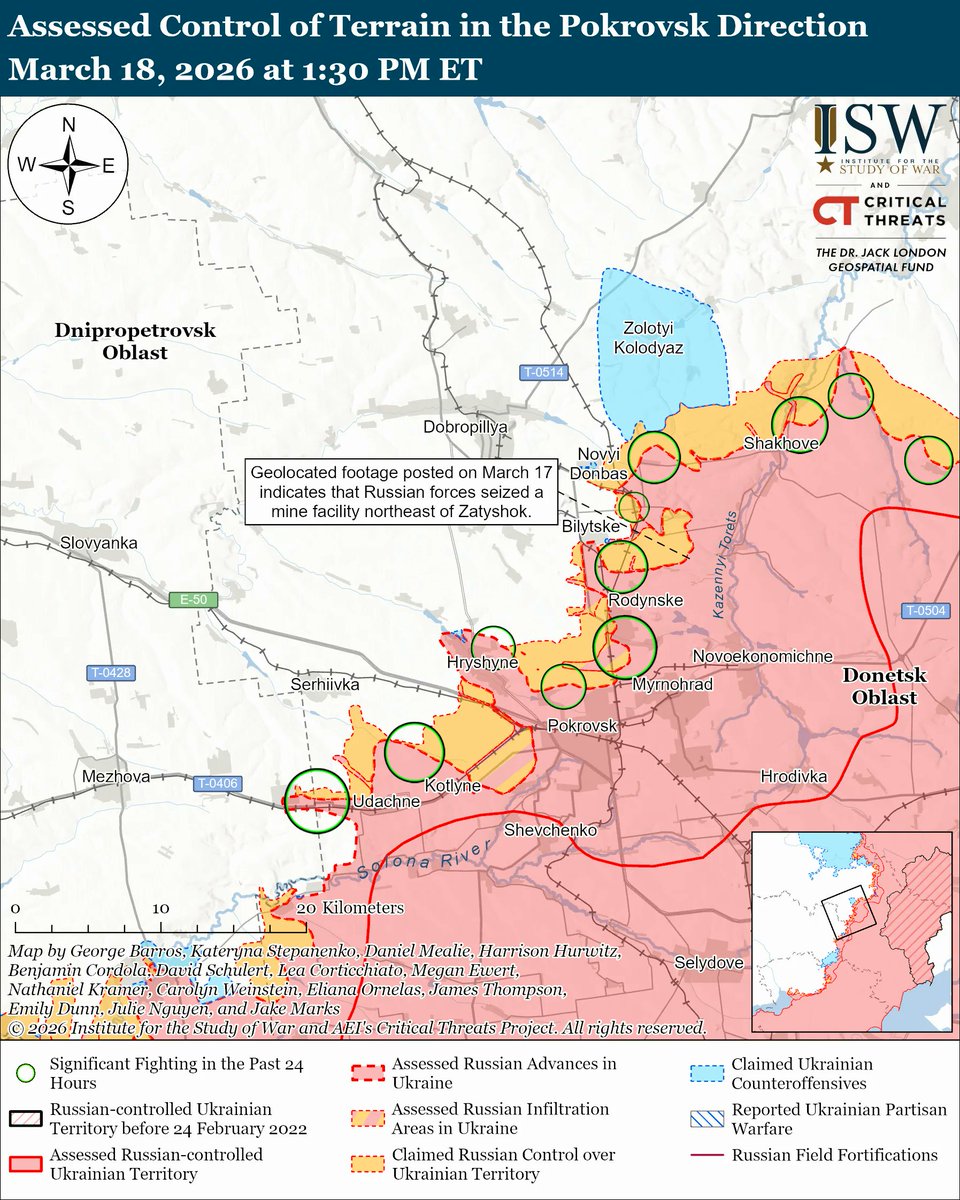 Institute for the Study of War tweet media