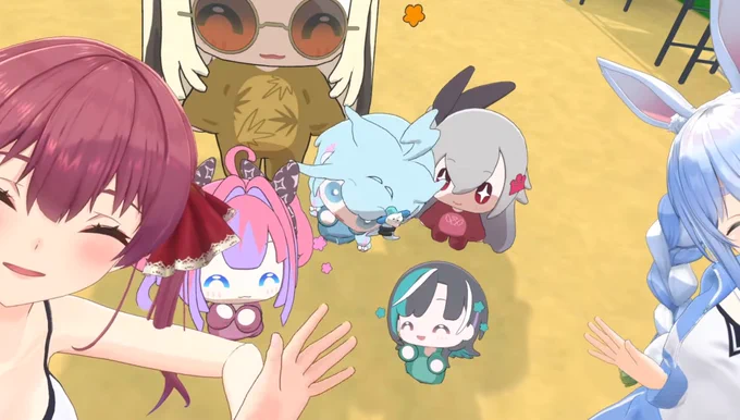 このミニFGちゃん達をただ眺めるだけのゲームをくれ!!!!!!!