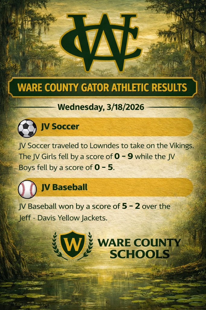Ware County Gator Nation tweet media