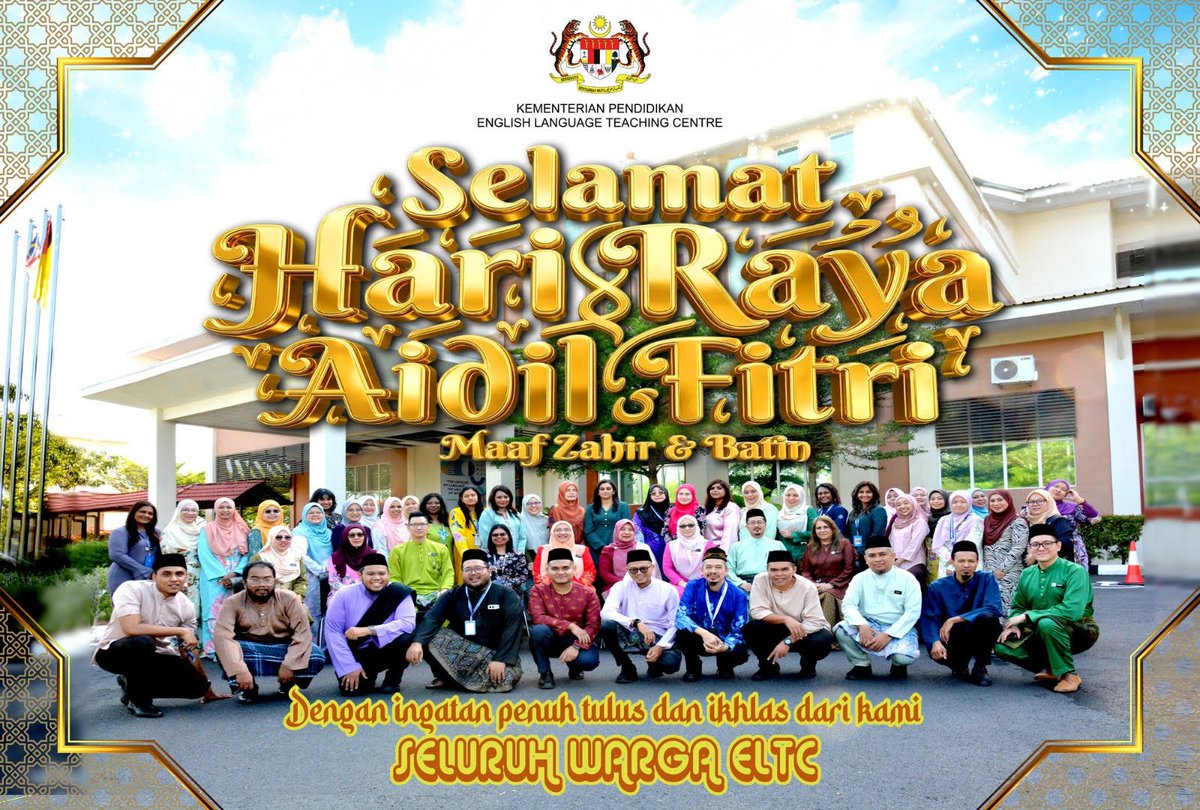 eltcmoe's tweet photo. Selamat Hari Raya kepada semua warga KPM! https://t.co/8sNlyRsnWE
