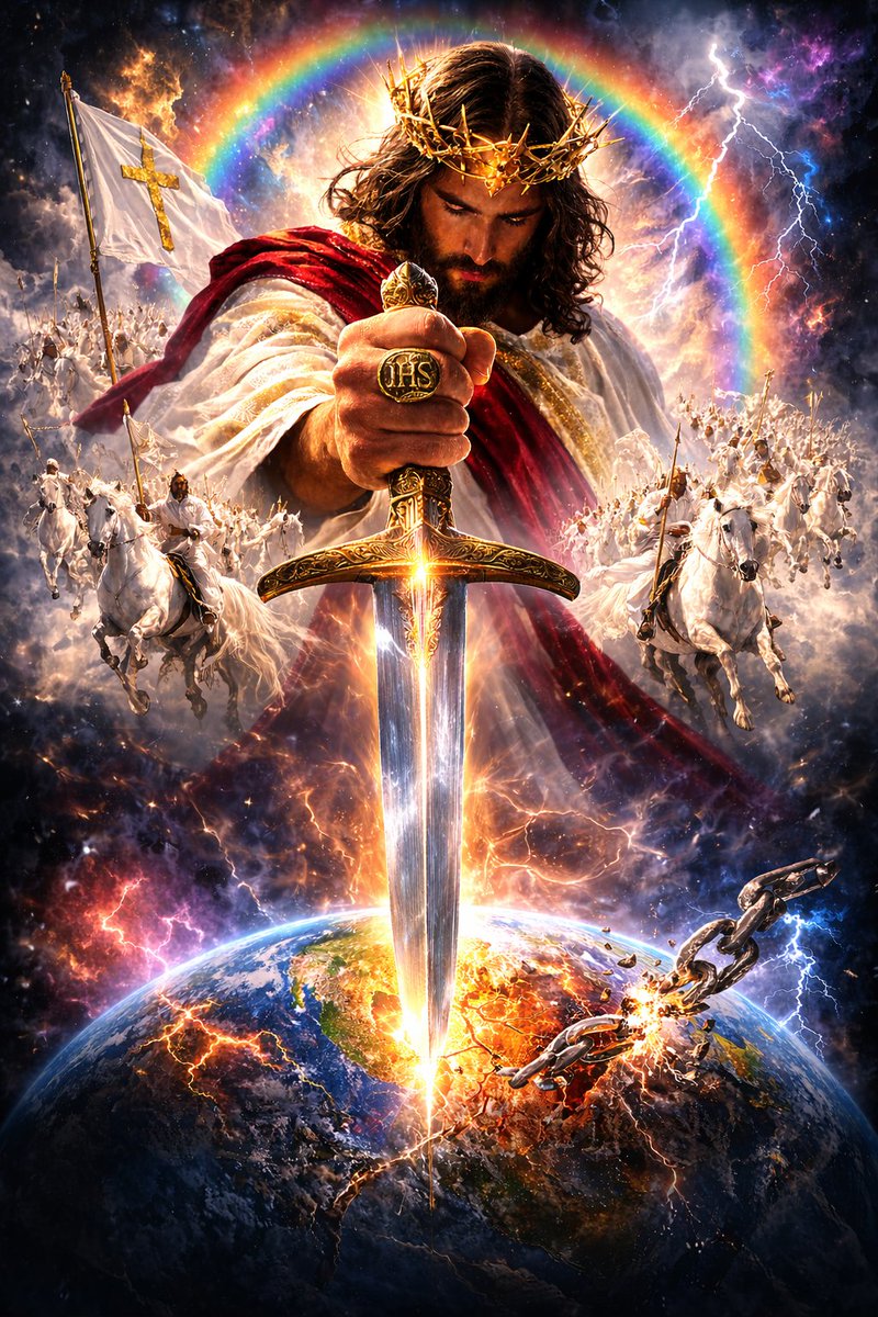 TAPIN2ME's tweet photo. Rod of Iron — Revelation 19:14–15 (KJB)

Lent 2026 — 60 Seconds &amp; Under

Watch →
https://t.co/FoOIQx05NN

#Lent2026 #RodOfIron #Christians #Catholics #KJB #BibleStudy #TAPIN2ME https://t.co/eu8qgUYMJe