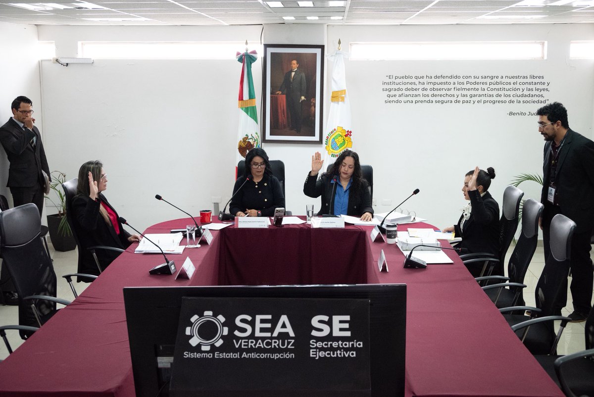 Secretaría Ejecutiva del SEA Veracruz tweet media