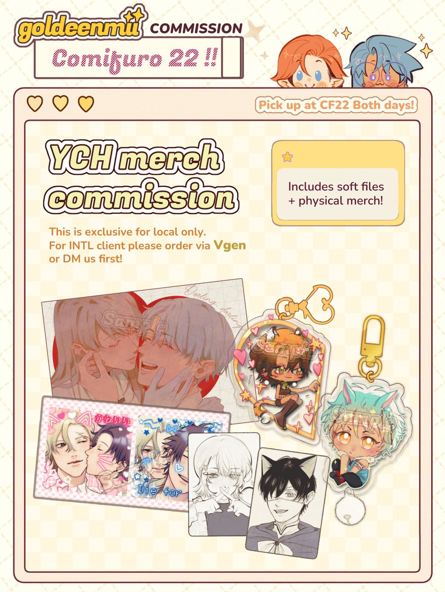 Goldeenmii | CF22 PO-Batch 2 soon! 💛 tweet media